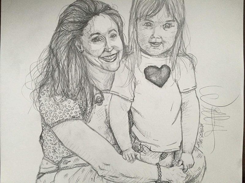 hand drawn mother's day card ideas _ inspiration 5 _ safia begum