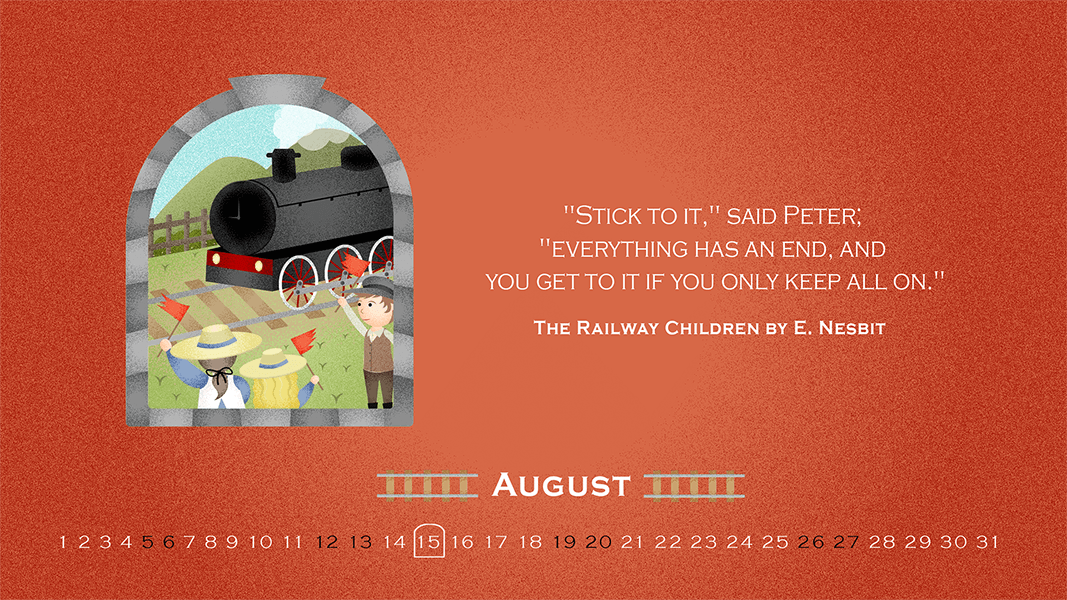 safia begum_ desktop wallpaper for august _the railway children quote